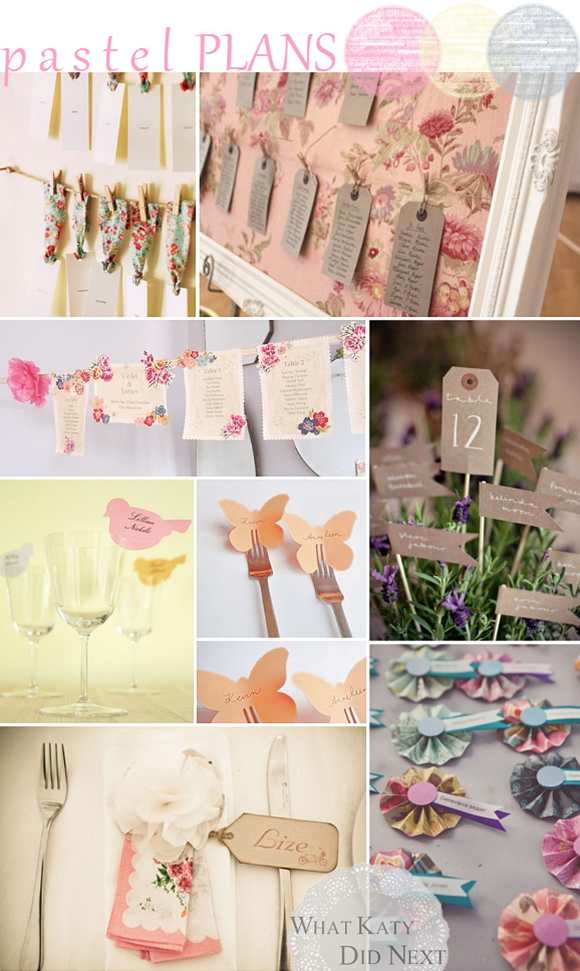 Pastel Plans - Wedding Inspiration