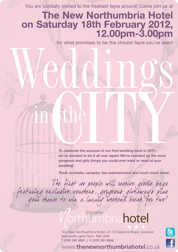 The New Northumbria Wedding Fair The New Northumbria Wedding Fair