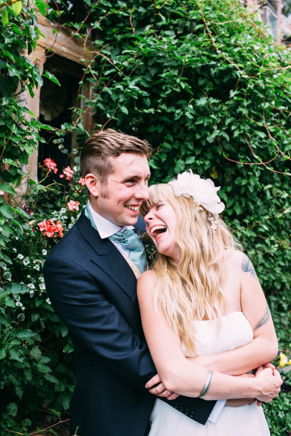 flowers in her hair. a relaxed wedding at Lumley Castle – kate & mike