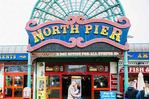 merry & bright. an engagement at north pier – sally & stephen