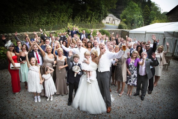 a garden wedding at The Inn At Whitewell (c) Niki Mills Photography (52)