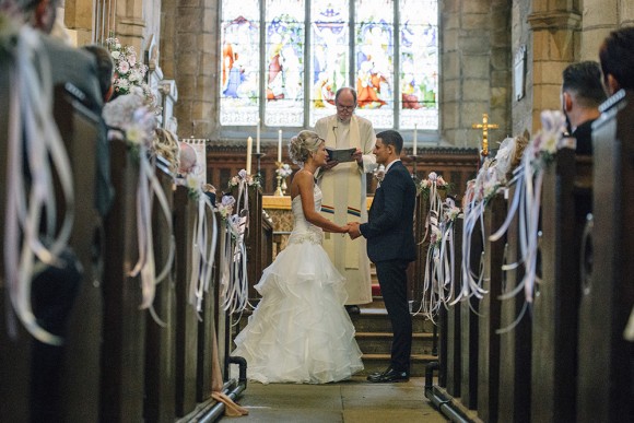 rustic romance. roses & gypsophila for a relaxed wedding in yorkshire – jo & ashley
