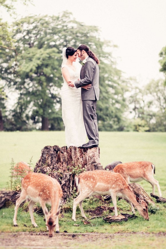 understated elegance. sophia tolli for a vintage wedding at whitworth hall – paul & marie