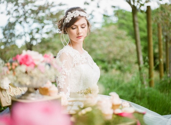 Pretty Styled Bridal Shoot at The Alnwick Garden (c) Kimberley Waterson (38)