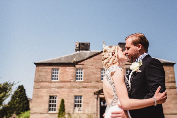mixing it up. mori lee for a romantic wedding at newton hall – colette & peter