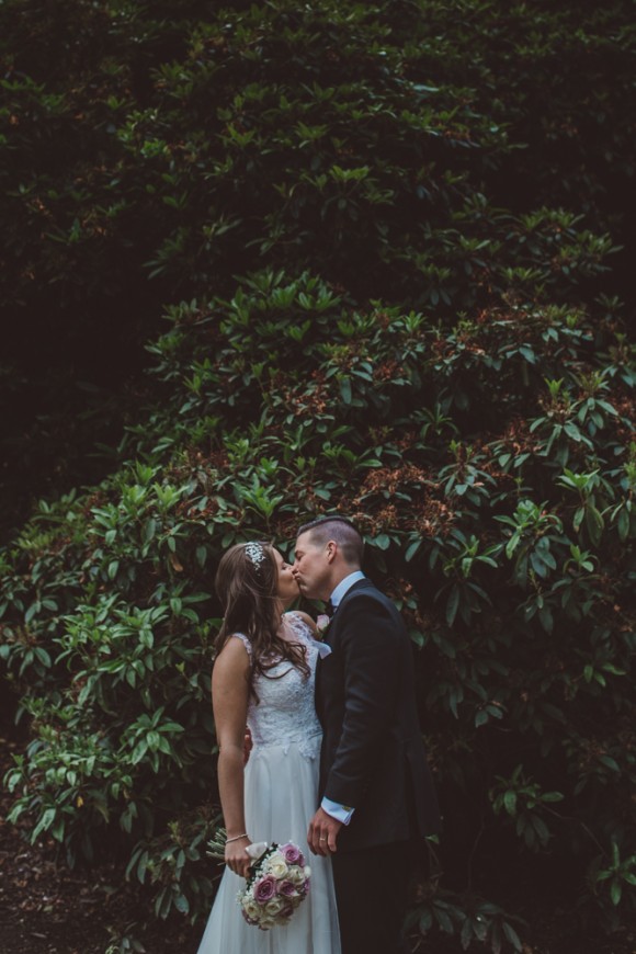 love & laughter. a dusky pink wedding at the walled garden marquee – lisa & chris