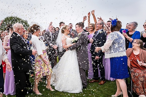 lilac & lace. mori lee for a contemporary-vintage fusion wedding at heaton house farm – laura & matt