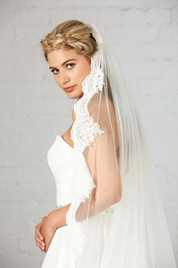 French Lace Veil