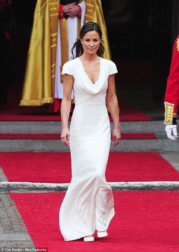her royal hotness. expert predictions on pippa middleton’s wedding dress
