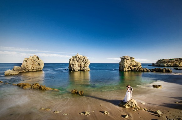 here comes the sun. planning a destination wedding in the algarve