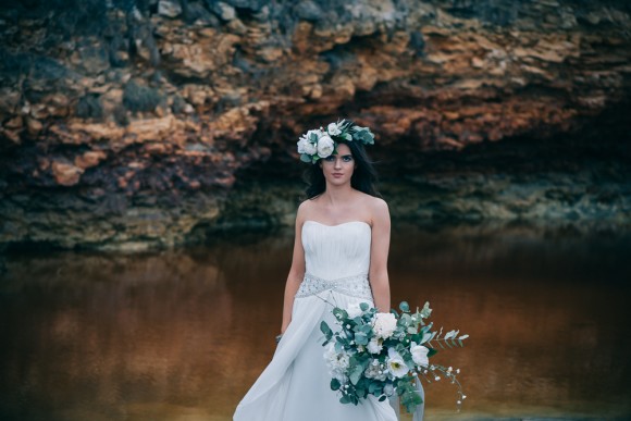 coastal drama. an ethereal styled shoot in seaham