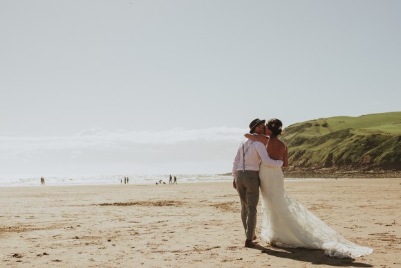 by the sea. stella york for a pretty rustic wedding in cumbria – kerry & richard