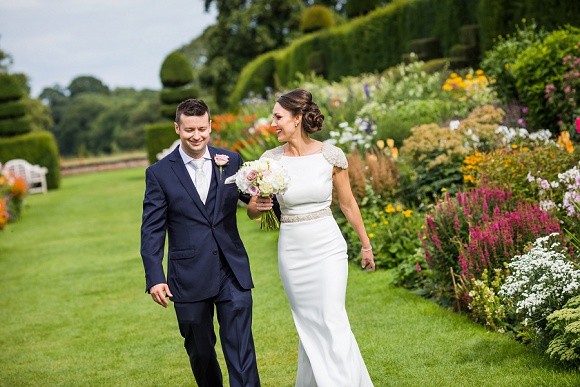 from arley hall with love: bond girl glamour for an opulent north west wedding – arlene & simon