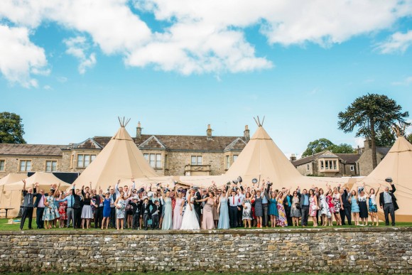 weddings with feel good factor: totem tipi