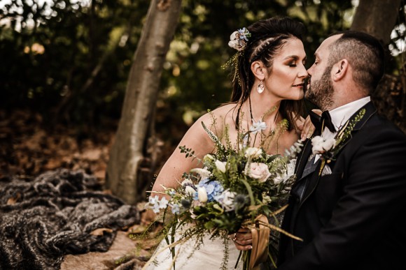nordic queen: a cool winter wedding styled shoot in sheffield