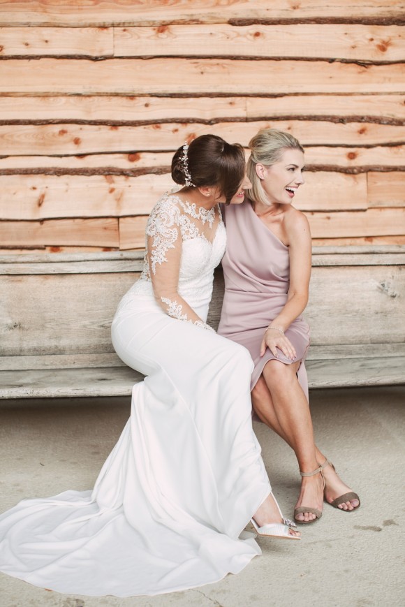 A Blush Wedding at Tower Hill Barns (c) Christina Sarah Photography (58)
