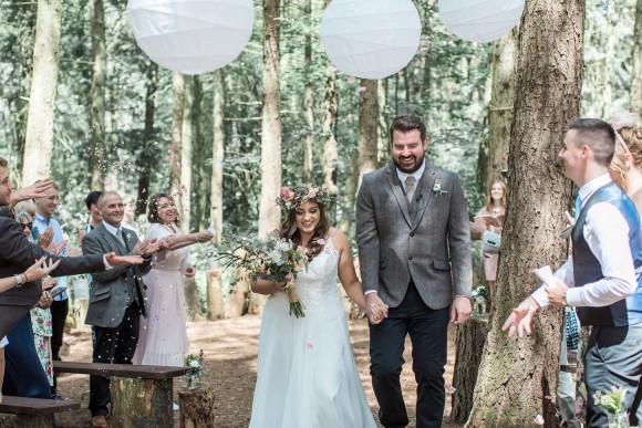 real wedding recap 2018: a bohemian big day at camp katur – sarah & craig