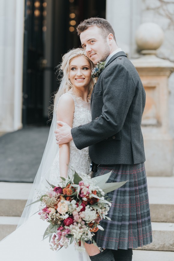 castles in the sky. a romantic styled bridal shoot at carlowrie castle, scotland
