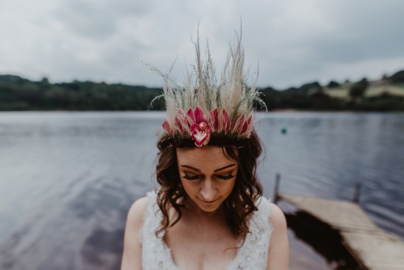 dreaminess at damflask. a fine art wedding styled shoot in the peak district