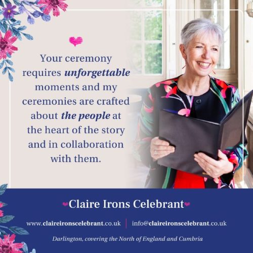 Claire Irons Celebrant