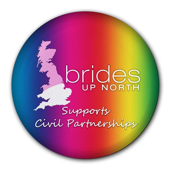 Brides Up North Supports Civil Partnerships Logo